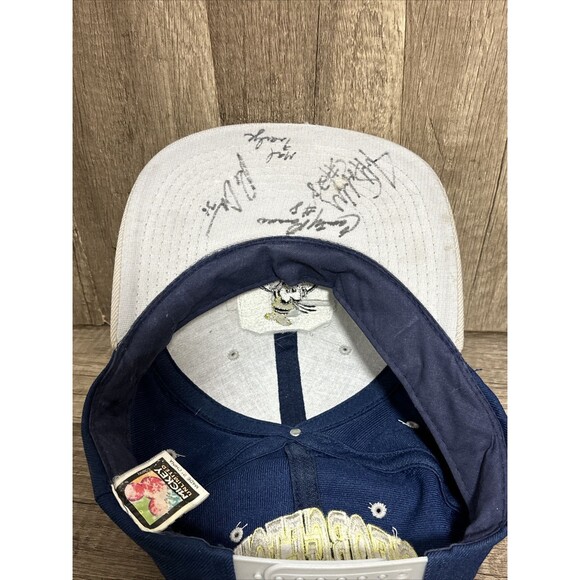 Vtg Goofy Georgetown Hat SnapbackCap Drew Pearson Signed - Picture 7 of 7
